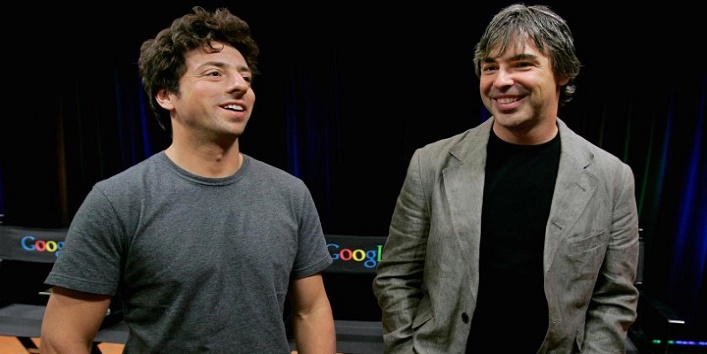 Larry Page and Sergey Brin