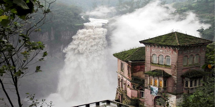 El Hotel del Salto in Colombia