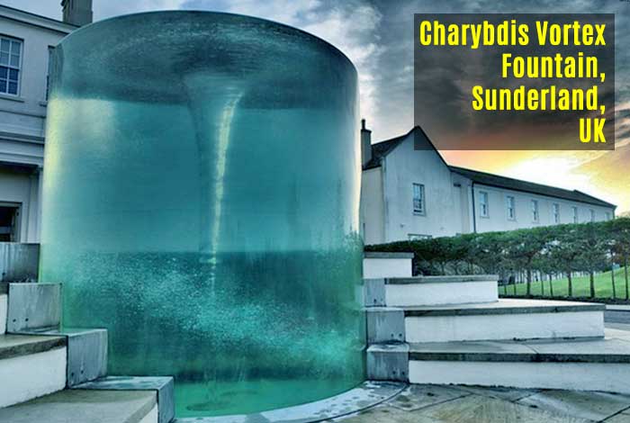  Charybdis Vortex Fountain, Sunderland, UK