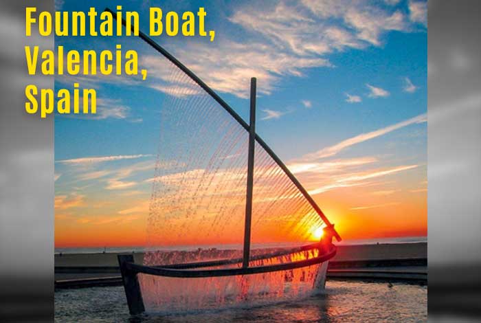  Fountain Boat, Valencia, Spain