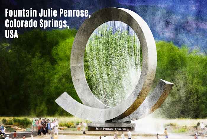 Fountain Julie Penrose, Colorado Springs, USA