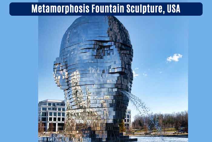 Metamorphosis Fountain sculpture, USA