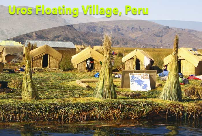 Uros Floating Village, Peru