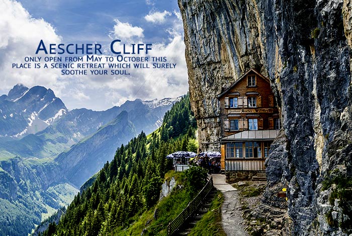 Aescher Cliff- Switzerland