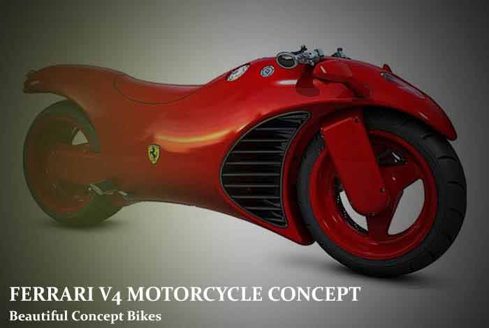 FERRARI V4 MOTORCYCLE CONCEPT