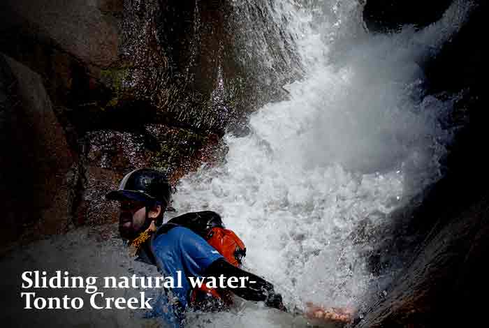 Sliding natural water – Tonto Creek