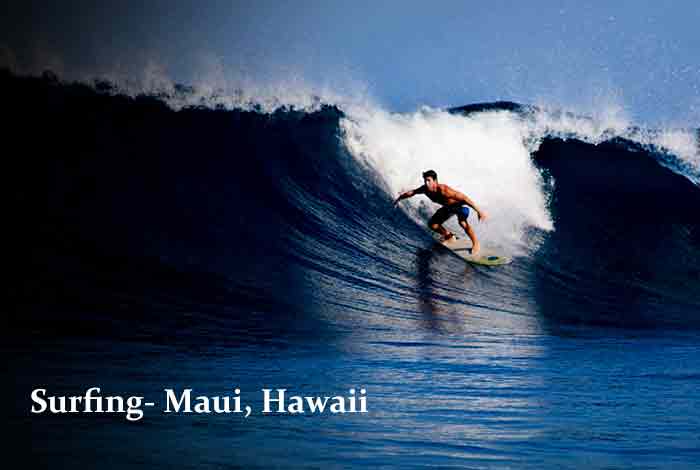 Surfing – Maui, Hawaii