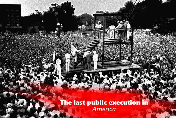 The last public execution in America