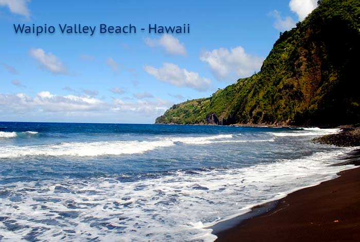 Waipio Valley Beach - Hawaii