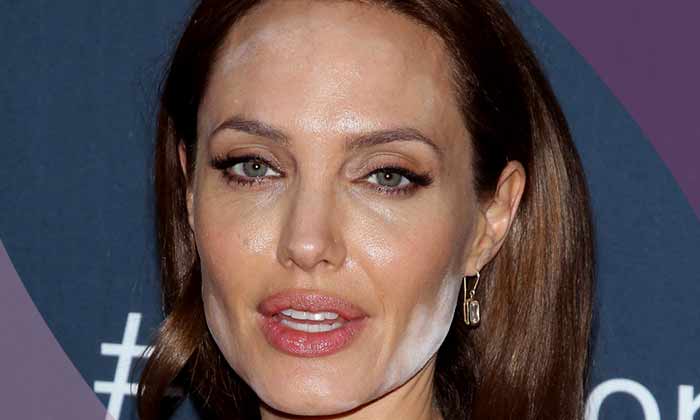 Angelina Jolie makeup blunder 