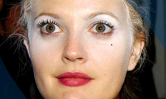 Drew-Barrymore makeup blunder