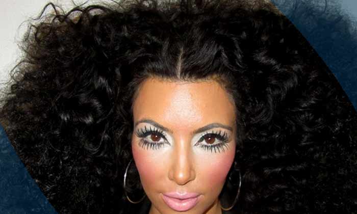 Kim-Kardashian makeup blunder