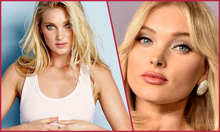 elsa-hosk with and without makeup