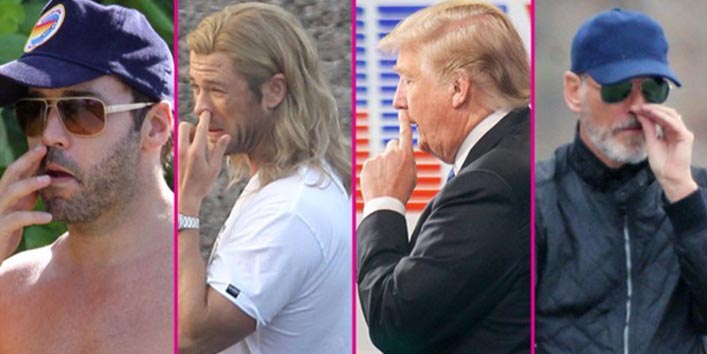 What Do Celebrity Picking Nose Look Like? See These Photos