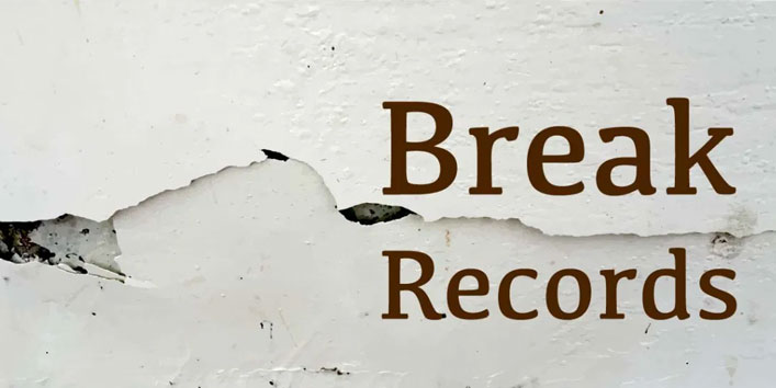Break-a-record